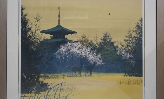【絵画】千住博_初春大和