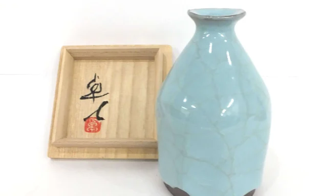 【陶磁器】原口卓士_紛青徳利