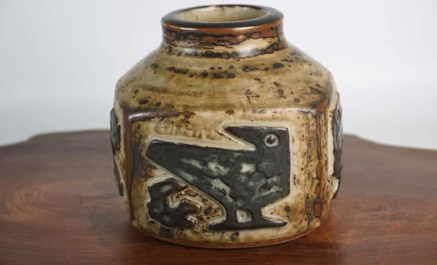 【陶磁器_和洋食器】ロイヤルコペンハーゲン ヨーゲン・モーエンセン_花瓶