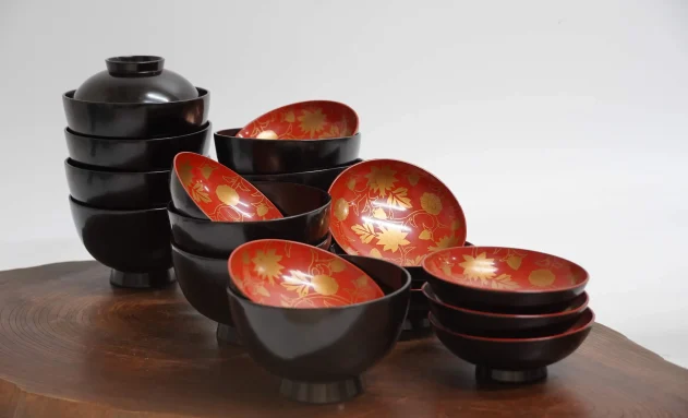 漆器_喰初吸物椀_拾人揃え